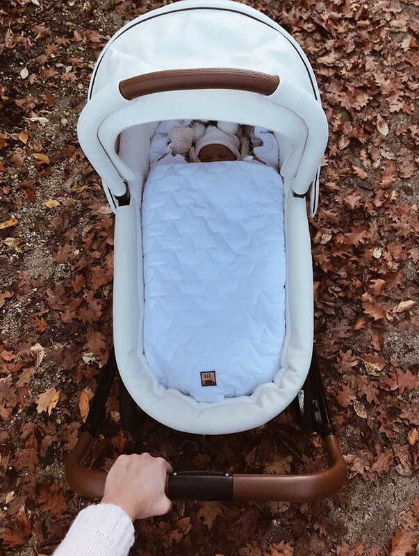 Chancelière poussette | Blanc