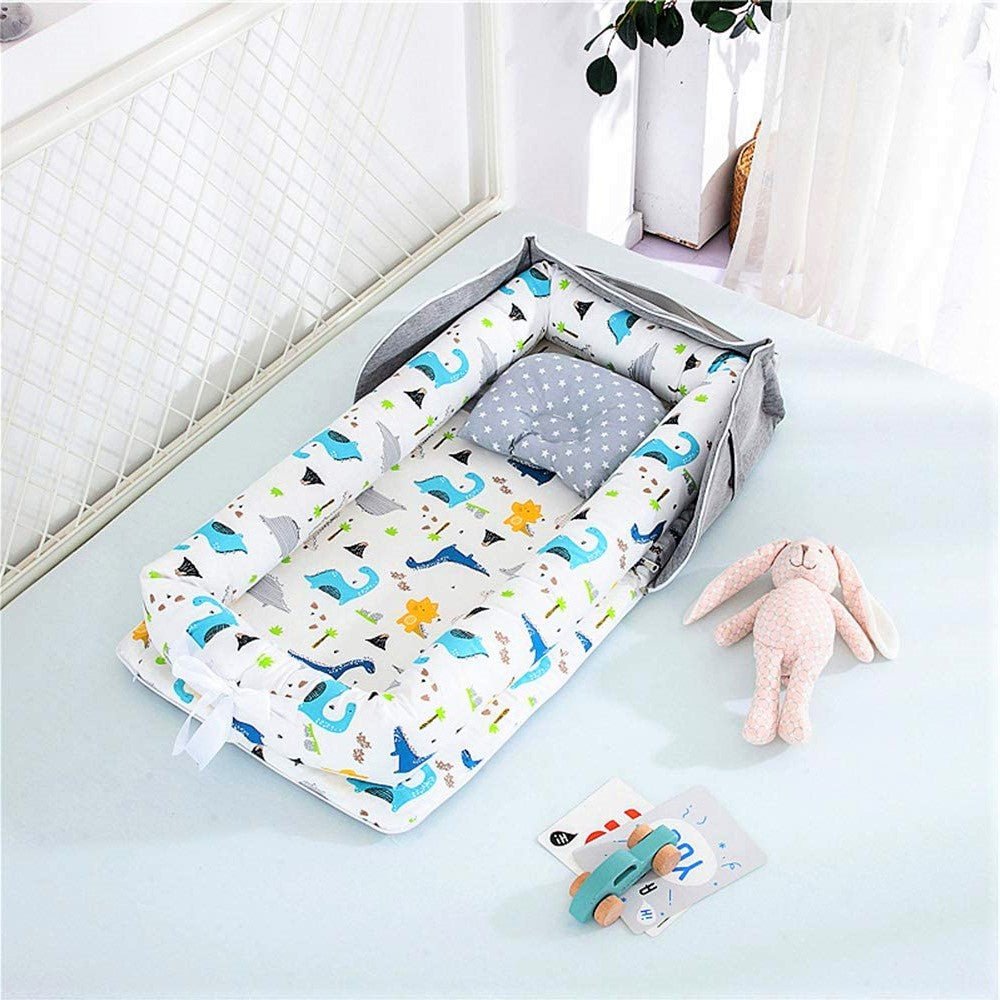 Matelas à langer dinosaure portable