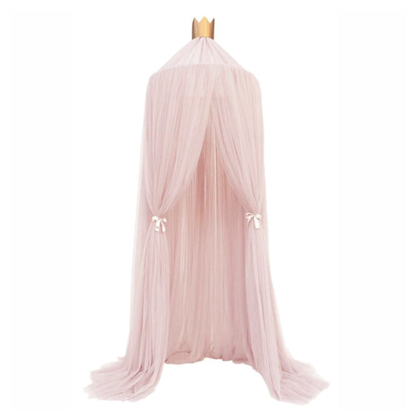 ciel de lit bebe rose pastel