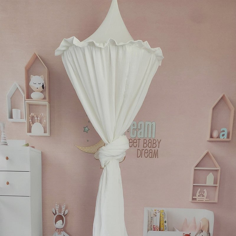 ciel de lit enfant chambre fille et garçon