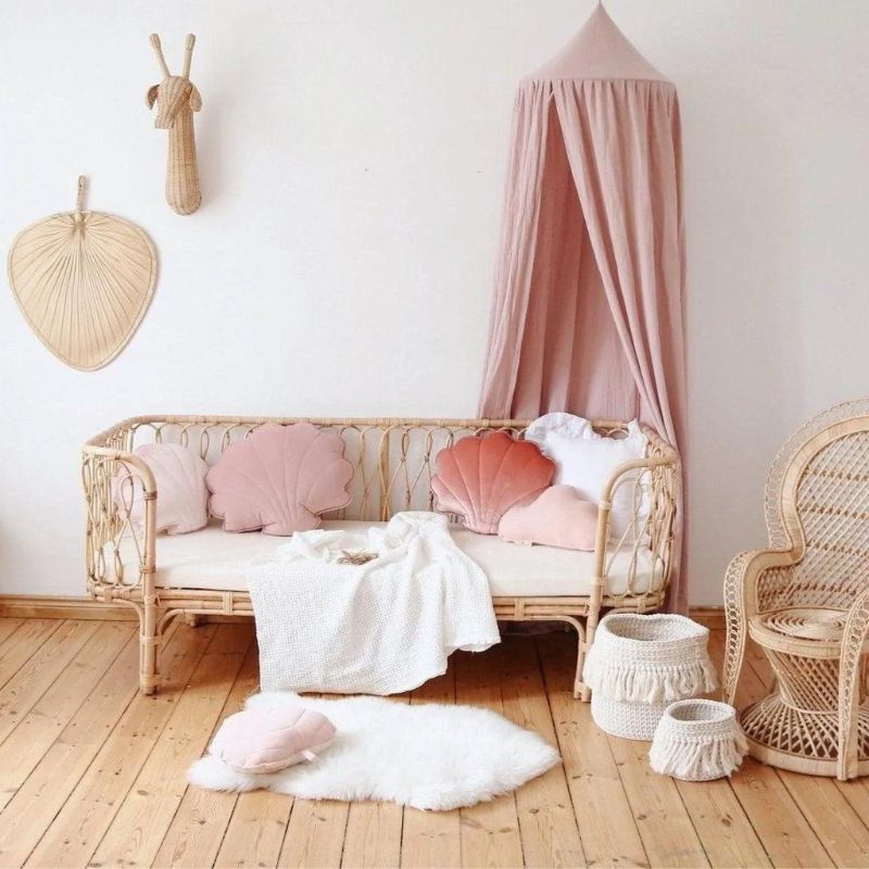 ciel de lit rose bebe