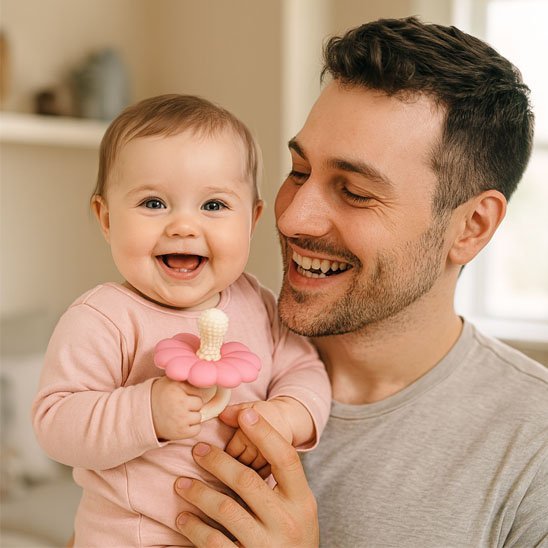 Anneau dentition bébé | SootheSilk - Mon Univers Bébé