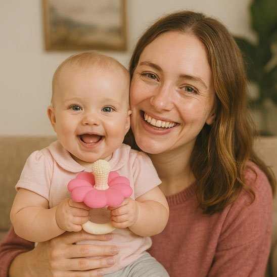 Anneau dentition bébé | SootheSilk - Mon Univers Bébé