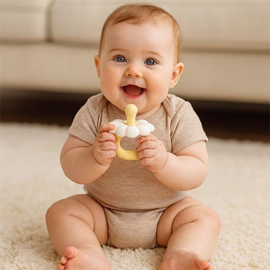 Anneau dentition bébé | SootheSilk - Mon Univers Bébé