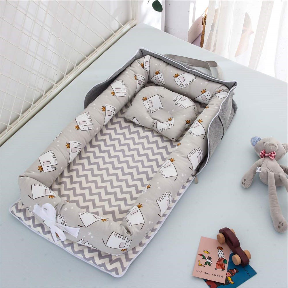 Matelas à langer portable éléphant