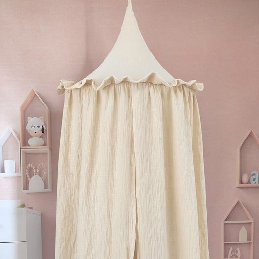 ciel de lit enfant ecru