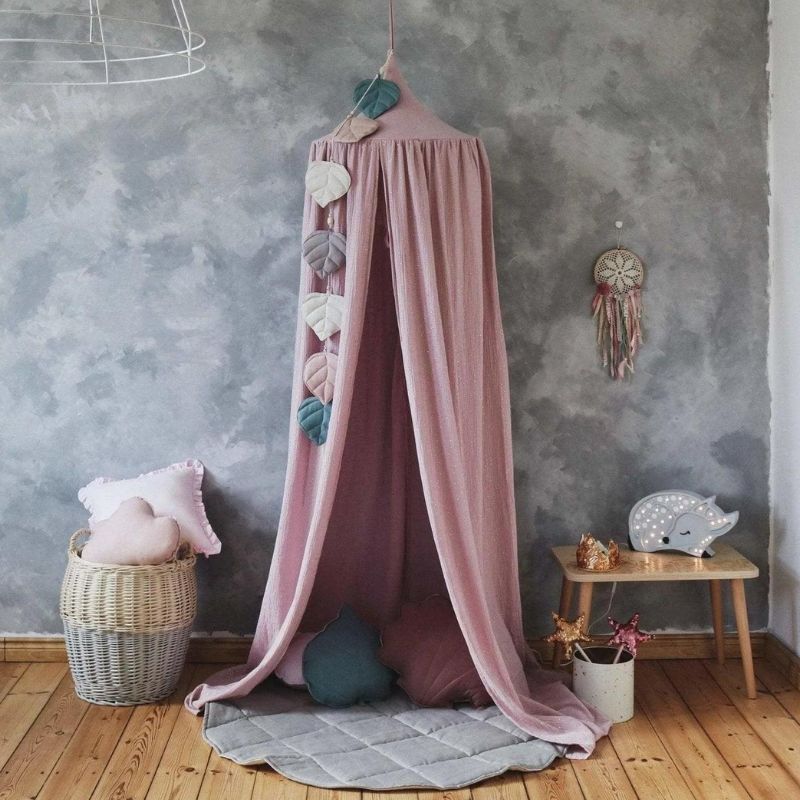 ciel de lit rose poudre