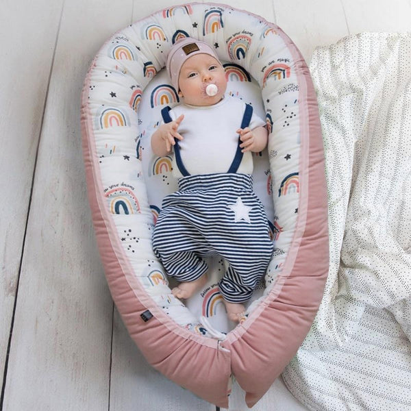 Jambières Bébé Enfant - Motif Pois Arc-en-Ciel | Taille Unique 31 Cm | Confortables Et Colorées