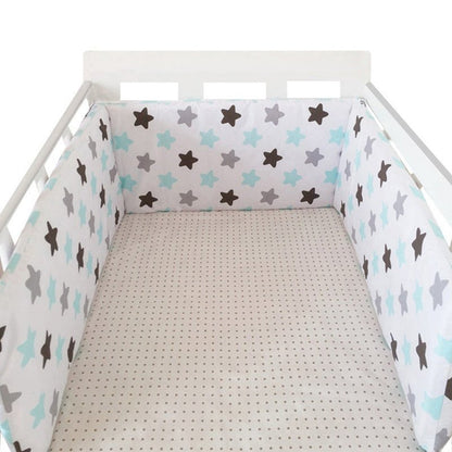 Tour de lit bébé étoilé