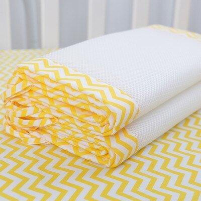 tour de lit bébé en toile respirant