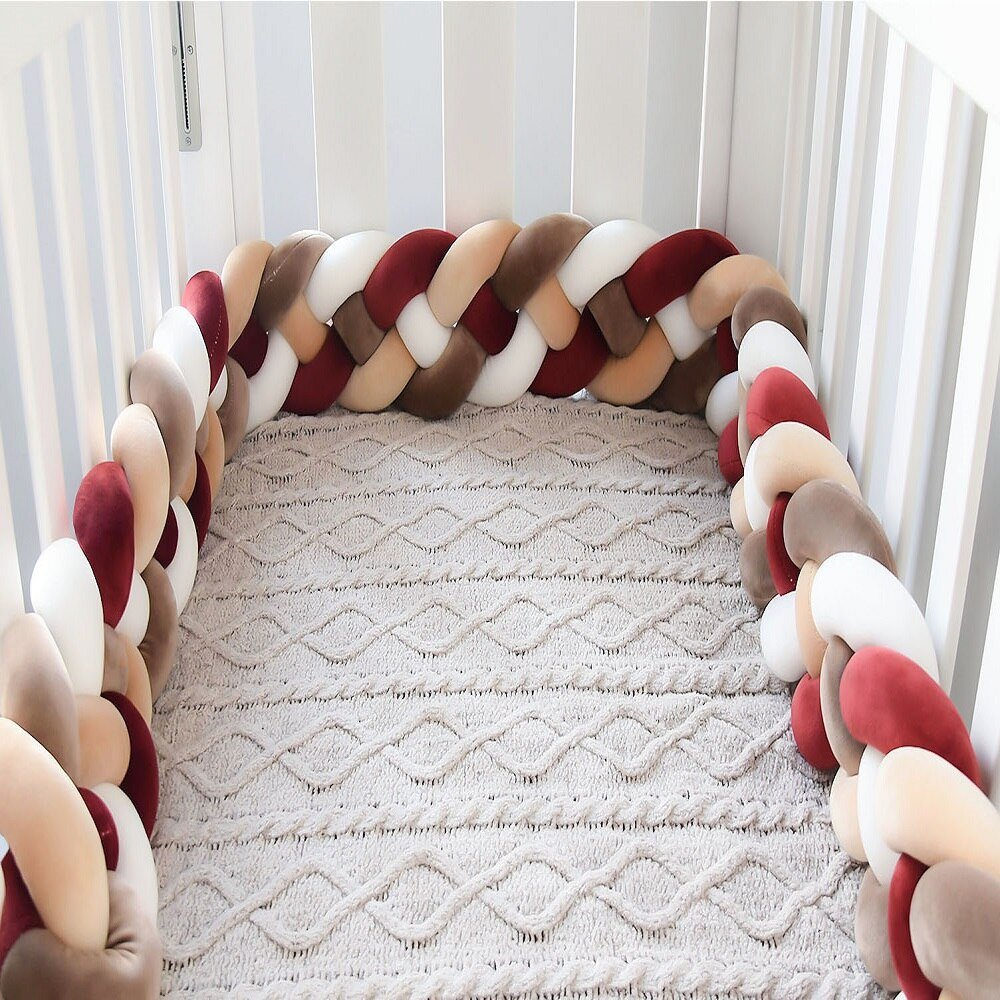 tour de lit tresse 300cm