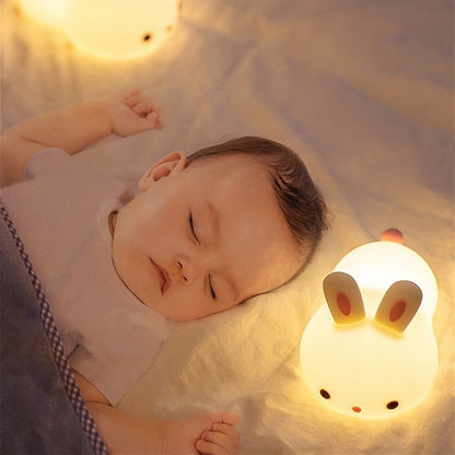Veilleuse LED Lapin avec mode tactile